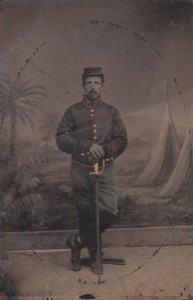 Private Alvin Cuyle at the 1876 Philadelphia World Fair