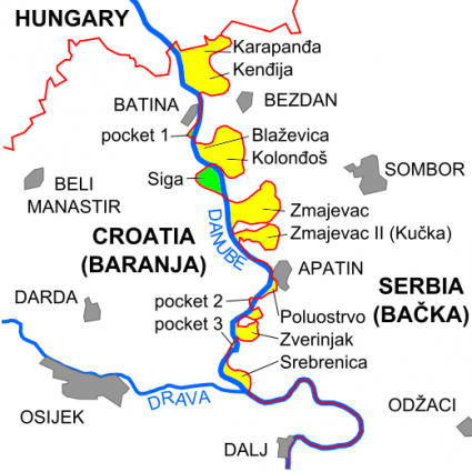 Croatia Serbia Border Lieberland